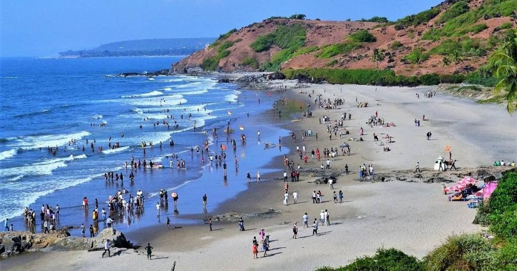 north goa Vagator Beach